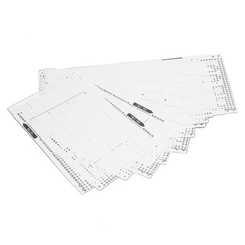 15Pcs Knitting Machine Punch Card Knitting Flower Card For KH868 KH860 KH8 YEK - Picture 14 of 22