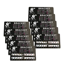 YOKA Dental Orthodontic Metal Brackets Standard MBT Slot. 022" with 345 Hooks