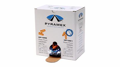 Earplugs  100 Pairs per box
