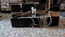Philips CS 3450E Surround Sound SPEAKERS Front Back R L 4 Ohms - Center 2 Ohms