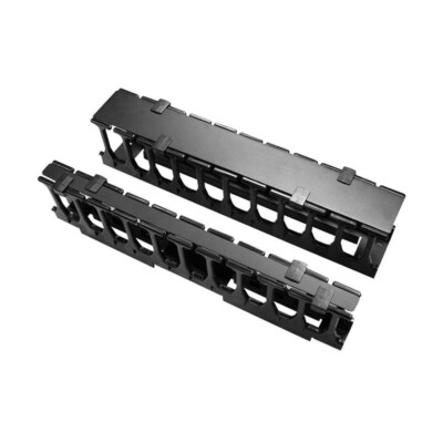 Chatsworth 30139-E19 1U x 19''W x 4.96''D Universal Horizontal Cable Manager