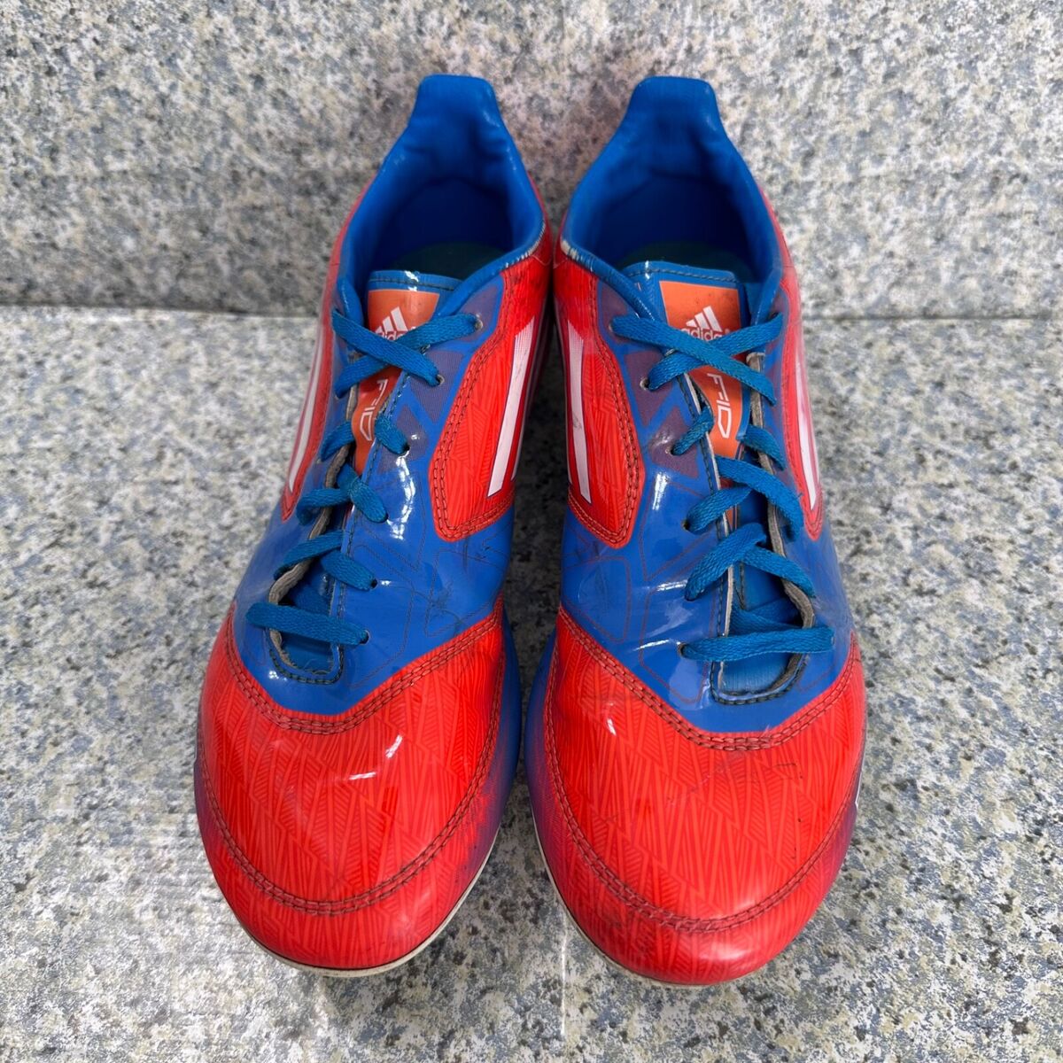 Adidas F50 Adizero Soccer Cleats Mens 6 Orange Blue Low Adidas F50 Adizero Soccer Cleats Mens 6 Orange Blue Low