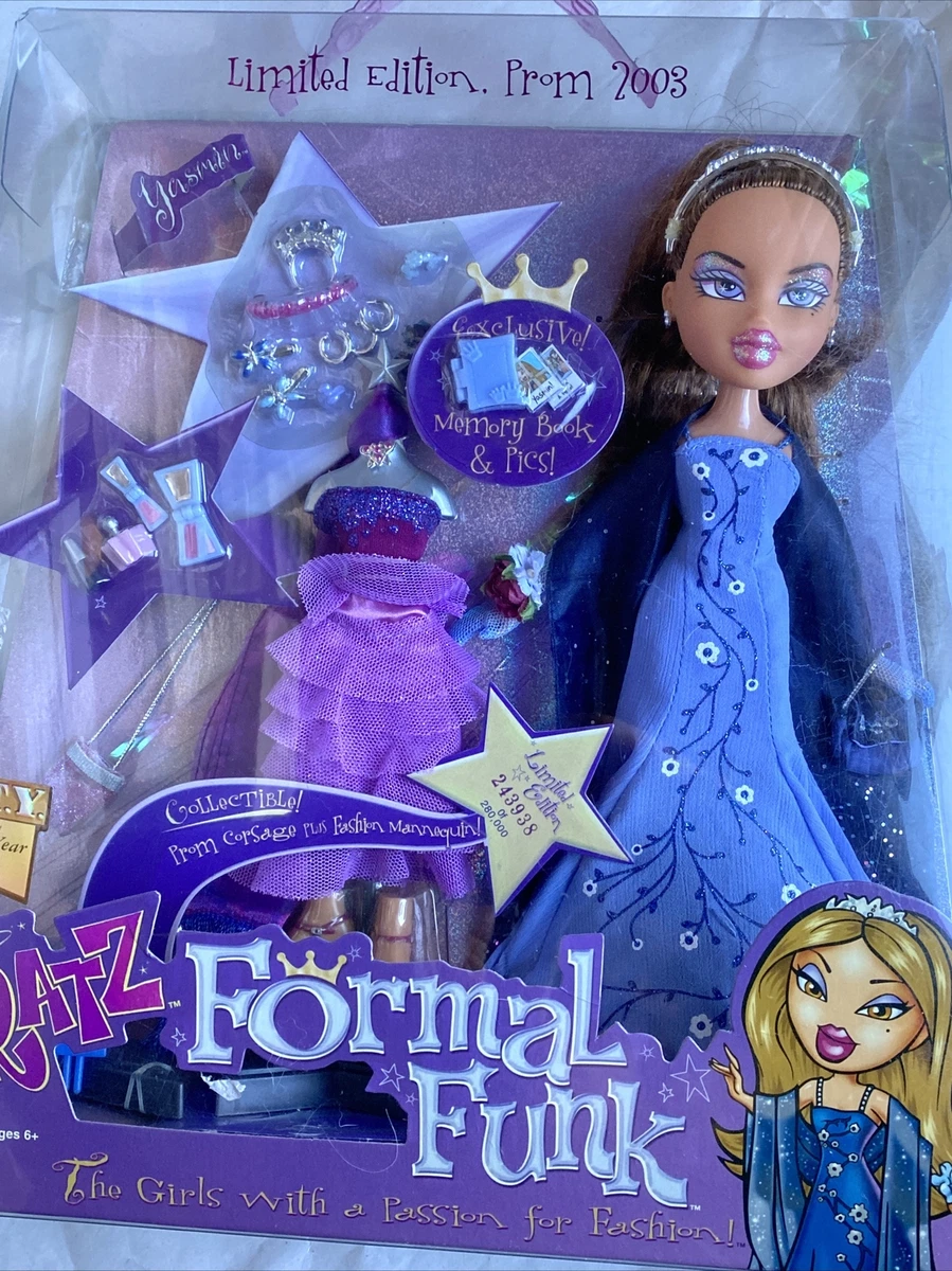 MGA BRATZ Formal Funk Girls Prom 2003 Limited Edition YASMIN FASHION DOLL  NRFB