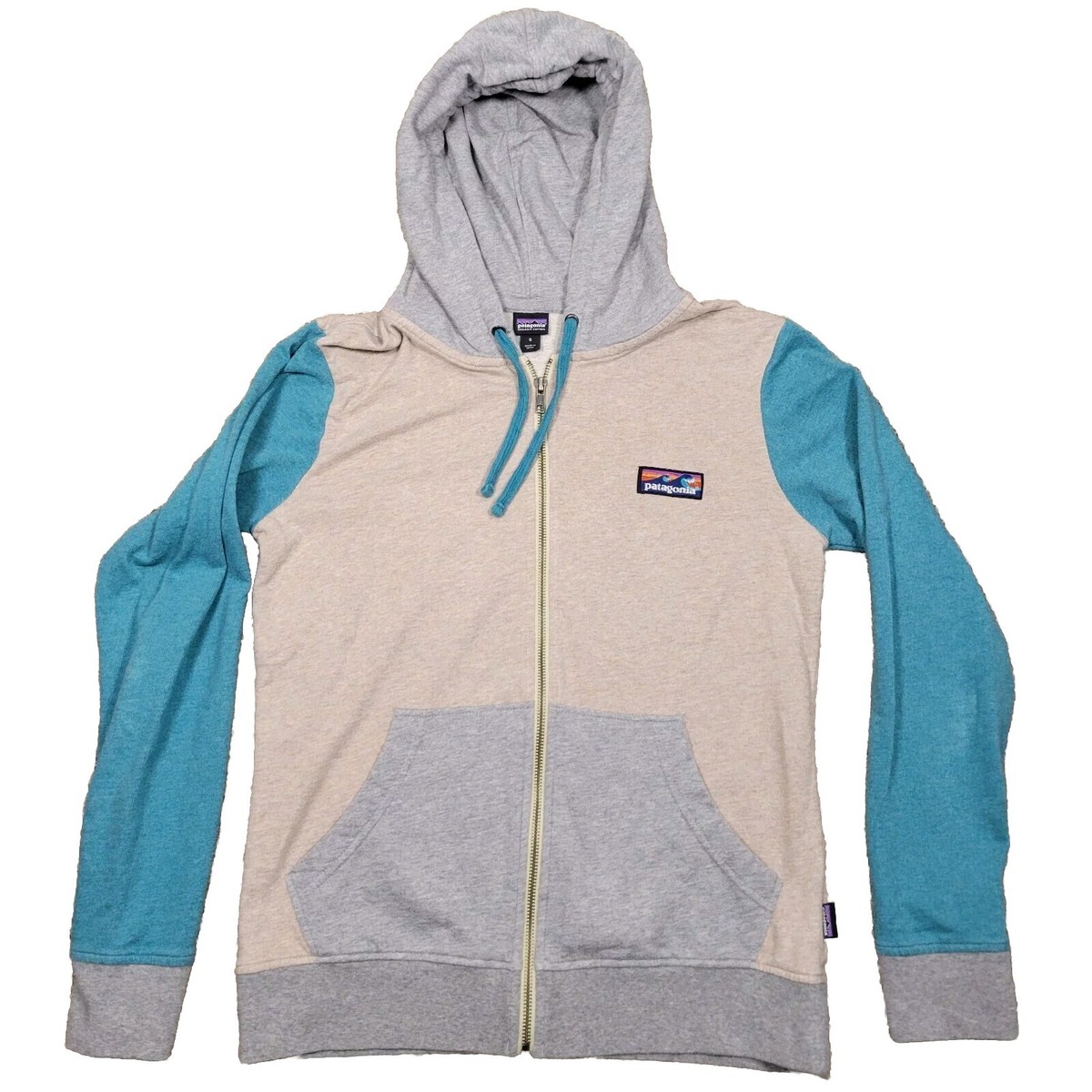 Patagonia Board Short Label Lightweight Full-Zip Hoodie Women's Size S  39505 | eBay