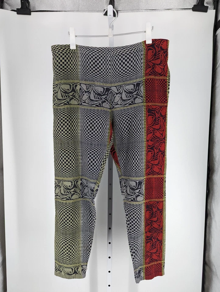 Vivienne Tam East Wind Code винтажные трикотажные штаны для оп-арта один размер музейный архив - Изображение 3 из 4