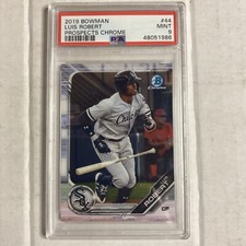 2019 Bowman Chrome Luis Robert ROOKIE PSA 9 PS