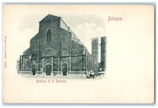 c1905 Basilica of San Petronio Bologna Italy Antique Posted Postcard