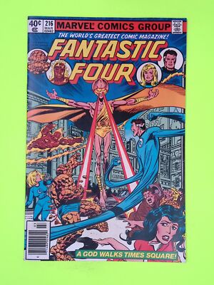 Fantastic Four #216 Vol. 1 1980 Marvel Comics High Grade Comic Book A62-59