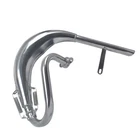 Exhaust Pipe Split Pipe Exhaust Muffler For 50cc 80cc Bike Gas Engine Motor Part