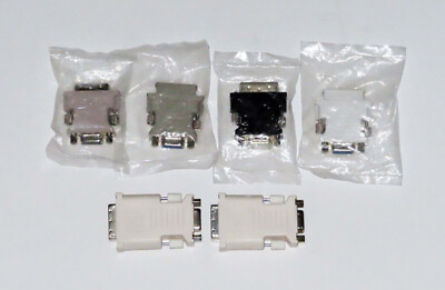4-Pack Or 2-pack DVI To VGA Adapters DVI-VGA: 4-Pack New, 2-Pack Used: FREE Ship