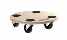Transportroller Blumenroller Pflanzenroller Rollbrett M&ouml;belroller Rund 200kg