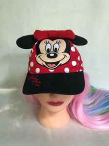 minnie mouse ears baseball cap