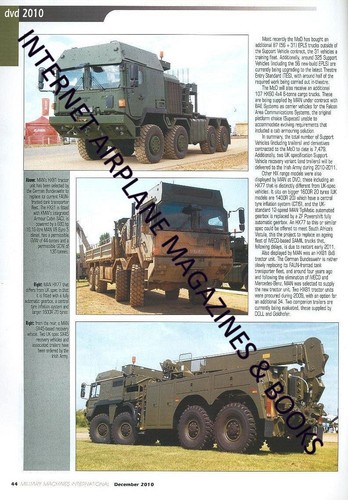 MILITARY MACHINES INTL DEC 10 GERMAN WW2 SOFTSKIN VEHICLES / SPANISH MIL LAND RO - Picture 3 of 4