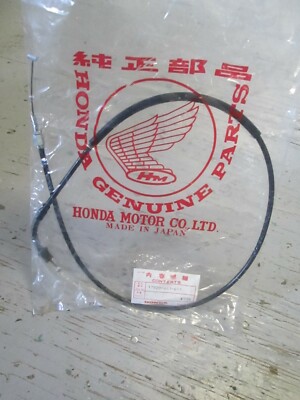 VINTAGE NOS OEM CB250N / CB400N THROTTLE CABLE 17920-443-611