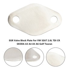 EGR Valve Deleted Plate For VW SEAT 2.0L TDi CR SKODA A3 A4 A5 A6 Golf Touran UK