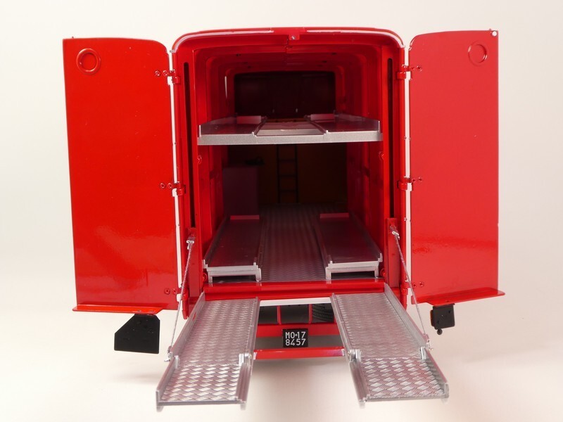 Cmr Om Fiat 150 Rolfo Ferrari Car Transporter 1967 1/18 Cmr Om Fiat 150 Rolfo Ferrari Car Transporter 1967 1/18