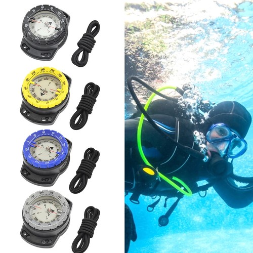 Scuba Diving Compass Multi-function Camping Climbing Hiking Luminous Plate New