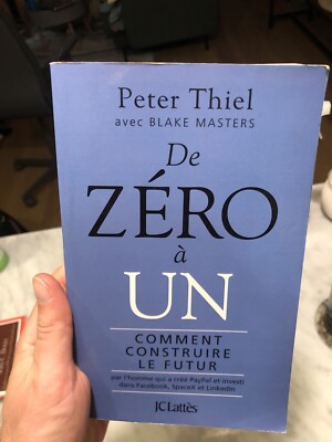 Peter Thiel Zero A Un