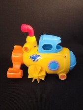 HAPPY KID TOY 3-in-1 BATHTUB TRANSPORT YELLOW SUBMARINE Hap P Toy FUN Bright