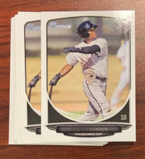 2013 Bowman BP44 Micah Johnson 12 count lot Chicago White Sox