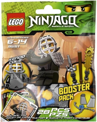 LEGO 9551 - Ninjago - Kendo Cole Polybag - 2012 - NEW 673419166713