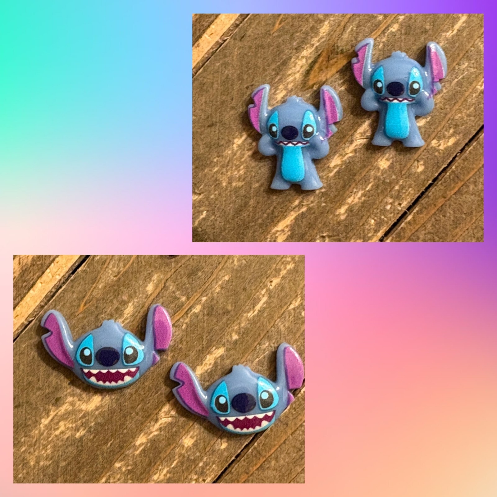 STITCH Stud Earrings - Choose from 2 Stylish Designs