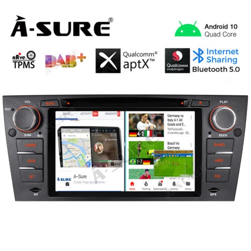 7 in 1 DIN Bluetooth Einbaubare Navigationsgeräte fürs Auto