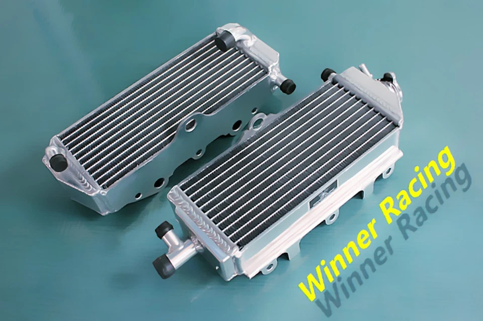 For Suzuki RM125 E28 Model M 1989-1991 2-Strock Aluminum Radiator Left + Right - Image 2 of 4