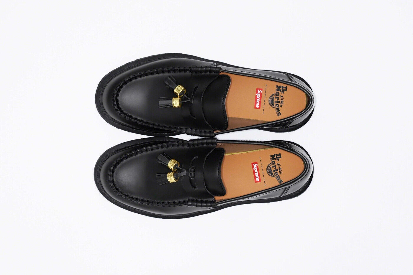 Supreme Dr.Martens Penton Tassel Loafer Black 23SS Week7 Size US 4-14 Brand  New