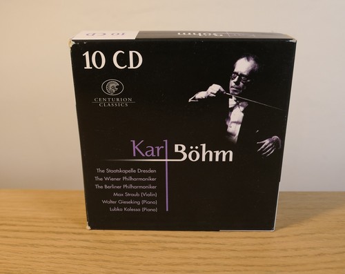 Karl Bohm Centurion Classics 10 CD Box Set Brahms Weber Mozart etc
