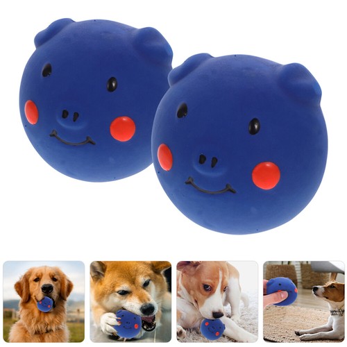 2 Pcs Zahnreinigungsspielzeug Quietschende Spielsachen Für Hunde - Bild 9 von 12