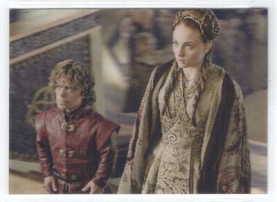 Game of Thrones Valyrian Steel 3-D LENTICULAR Insert L12 / SANSA & TYRION