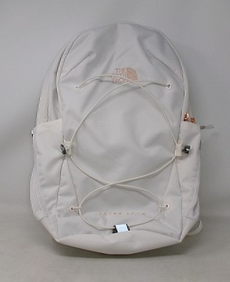 THE NORTH FACE Women's Jester Backpack, Gardenia White/Burnt Coral