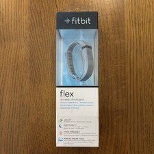 Fitbit Flex Wireless Aktivität + Schlaf Armband Tracker Blau Brandneu im Karton
