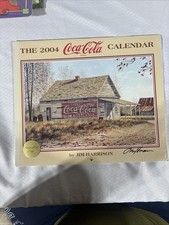 Calendrier 2004 Coca-Cola copie dédicacée par Jim Harrison