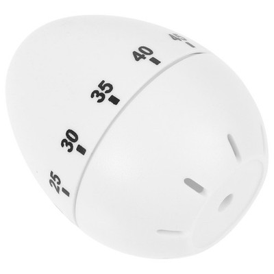 Egg Timer White Cooking Kitchen with Alarm Mechanical Wind Timers for