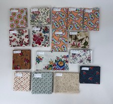 Spring Summer Cotton Floral Remnant Prints for Quilting or Crafting