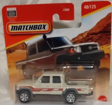 [NEW] Diecast Matchbox ?17 Toyota Landcruiser 78 White / Cream Collectable Model