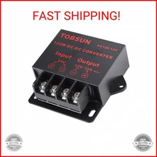 DC 24V to DC 12V 10A 120W Step Down Buck Converter Voltage Regulator Reducer Pow