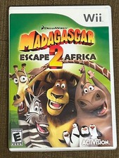 Madagascar: Escape 2 Africa (Nintendo Wii, 2008) Complete  