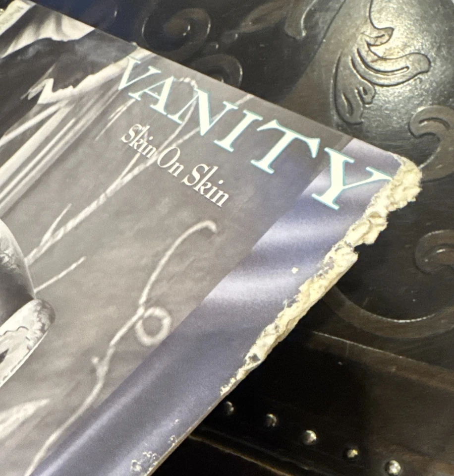 Vanity Skin On Skin Motown Records 6167ML 1986 1st Press Vinyl LP Album + Lyrics Foto 4 de 4