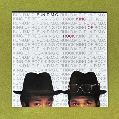 Run-D.M.C. 'King Of Rock' VINYL LP 2017 REISSUE USED G+