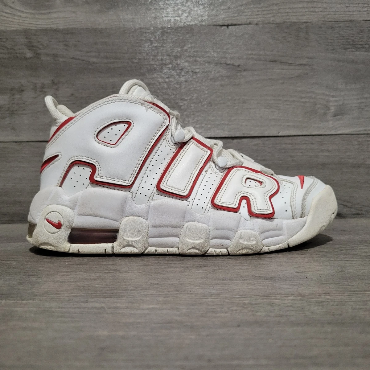 Nike Air More Uptempo 2018 White Varsity Red for Sale