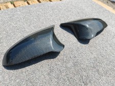 BMW M3 F80 F82 F83 M4 F87 M2 GENUINE WETCARBON FIBRE WING MIRROR CAPS RHD