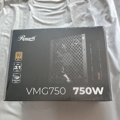 Sealed Rosewill 750W ATX 80+ Gold Modular Power Supply Unit (Mint Condition)