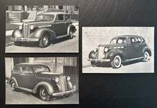 1937-38 AUTO POSTCARD ADVERTS LANSDALE, PA: BUICK, DODGE, PACKARD USP37