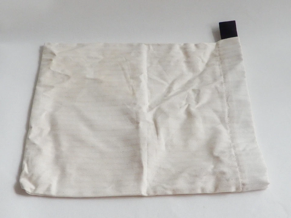 Mulberry Medium Dustbag New Style Stripes Cream & Black Drawstring - Image 2 of 4