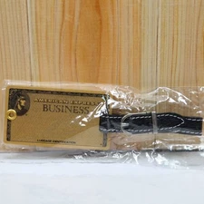New American Express BUSINESS Luggage Name Tag Gold Color Novelty