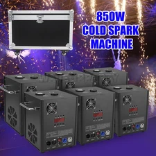 PAIDUN 850W Cold Spark Machine DMX Firework Stage Effect Wedding Party Bar Event