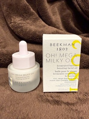 Beekman 1802 Oh! Mega Milky Oil - Fermented Barrier Boosting Facial Oil 0.5 oz